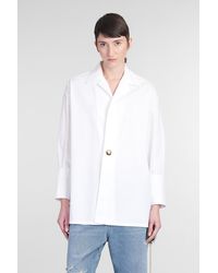 DARKPARK - Camicia Jodie in Cotone Bianco - Lyst