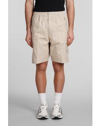 Stone Island - Shorts in Cotone Beige - Lyst