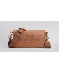 Marc Jacobs - The Mini Bag Shoulder Bag In Leather Color Leather - Lyst