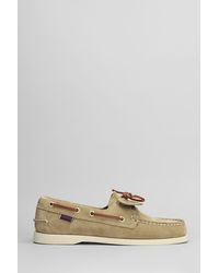 Sebago - Portland Artisian Loafers In Beige Suede - Lyst