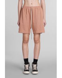 Rick Owens - Shorts Boxers in Cotone Rosa - Lyst