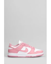 Nike - Sneakers Dunk Low Next Nature in Pelle Rosa - Lyst