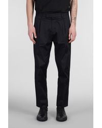 Low Brand - Pantalone Kim in Cotone Nero - Lyst
