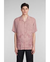 Maharishi - Shirt In Rose-pink Polyamide Polyester - Lyst