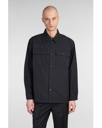 Helmut Lang - Camicia in Cotone Nero - Lyst