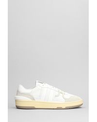 Lanvin - Sneakers Clay low top in Poliestere Bianca - Lyst