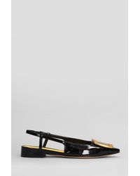 Mara Bini - Ballerine in Vernice Nera - Lyst