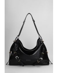 Givenchy - Borsa a spalla Voyou in Pelle Nera - Lyst