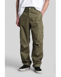 DARKPARK - Saint Pants In Green Cotton - Lyst