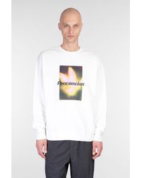 Oamc Peacemaker - Sweatshirt In White Cotton - Lyst