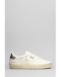 Golden Goose - Soul Star Sneakers In White Leather - Lyst