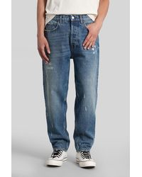 AMISH - Jeremiah Jeans In Blue Denim - Lyst