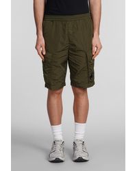 C.P. Company - Chrome R Shorts In Green Polyamide - Lyst