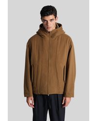 Attachment - Casual Jacket In Camel Wool - Lyst