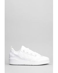 adidas - Adi 2000 Sneakers In White Leather And Fabric - Lyst