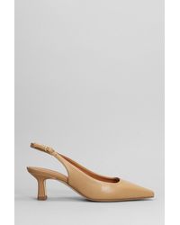 Julie Dee - Pumps In Leather Color Leather - Lyst