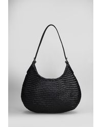 Dragon Diffusion - Luna Mezza Tote In Black Leather - Lyst