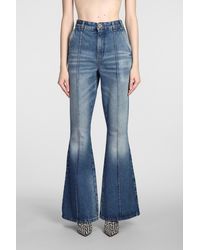 Balmain - Jeans In Blue Cotton - Lyst