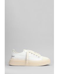Rhun - Sneakers In White Canvas - Lyst