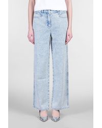 【送料&関税込】IRO Volcy Jeans In Blue Cotton IRO SPRING SUMMER 25 COLLECTION | EMBROIDERED DENIM PANTS