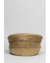 Ruslan Baginskiy - Cappello in Poliestere Beige - Lyst