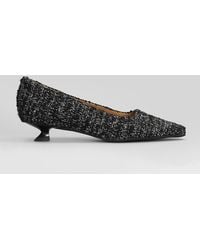 Pedro Miralles - Pumps In Black Fabric - Lyst