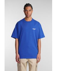 Represent - T-shirt In Blue Cotton - Lyst