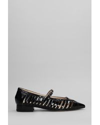 Anna F. - Decollete in Vernice Nera - Lyst