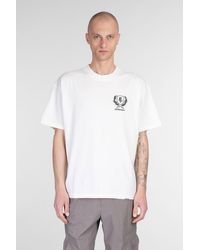 Represent - T-Shirt in Cotone Bianco - Lyst