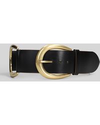 Chloé - Cintura Anita in Pelle Nera - Lyst