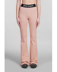 Palm Angels - Pantalone in Cotone Rosa - Lyst