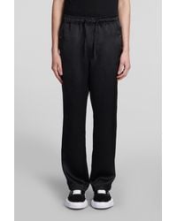 Needles - Pants In Black Polyester - Lyst