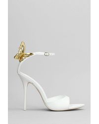 Sophia Webster - Sandali Aura in Pelle Bianca - Lyst