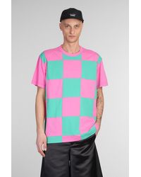 Comme des Garçons - T-Shirt in Cotone Rosa - Lyst