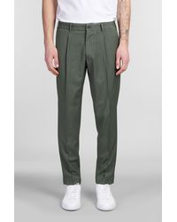 Santaniello - Pantalone Irno evo in Lana Verde - Lyst