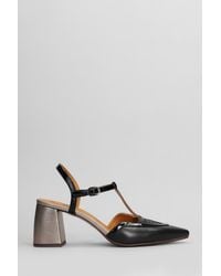 Chie Mihara - Decollete in Pelle Nera - Lyst