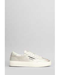 GHŌUD - Lindo Low Sneakers In Gold Leather - Lyst