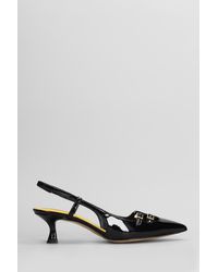 Mara Bini - Decollete in Vernice Nera - Lyst