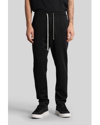 State of Order - Teknit Pants In Black Cotton - Lyst
