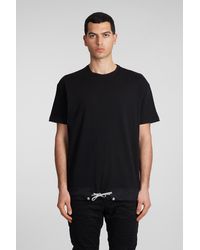 State of Order - Bird T-shirt In Black Cotton - Lyst