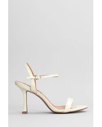 Bibi Lou - Sandali Lotus 85 in Vernice Bianca - Lyst