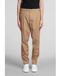 Low Brand - Patrick Pants In Camel Cotton - Lyst