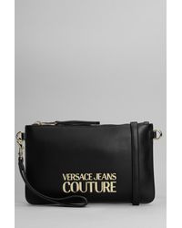 Versace Jeans Couture Pochette in ecopelle Nera - Grigio