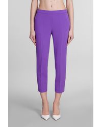 Theory - Pants In Viola Triacetate - Lyst