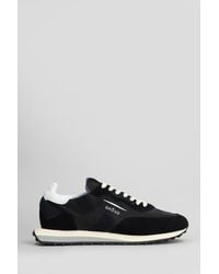 GHŌUD - Rush Low Sneakers In Black Suede And Fabric - Lyst