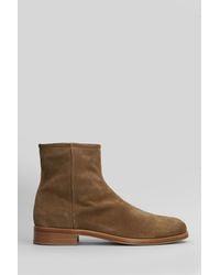 Common Projects - Zipped Boot Ankle Boots - Lyst