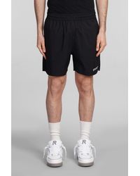 Represent - Shorts In Black Cotton - Lyst