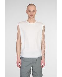 and wander - Canotta in Lana Beige - Lyst