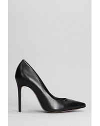 SCHUTZ SHOES - Decollete in Pelle Nera - Lyst