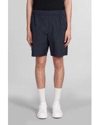 Grifoni - Shorts In Blue Cotton - Lyst